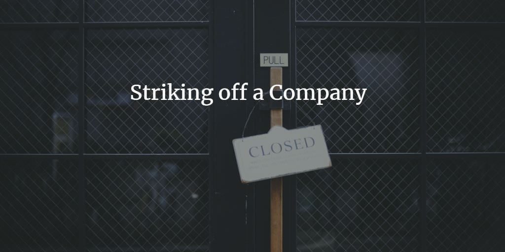 company strike off services