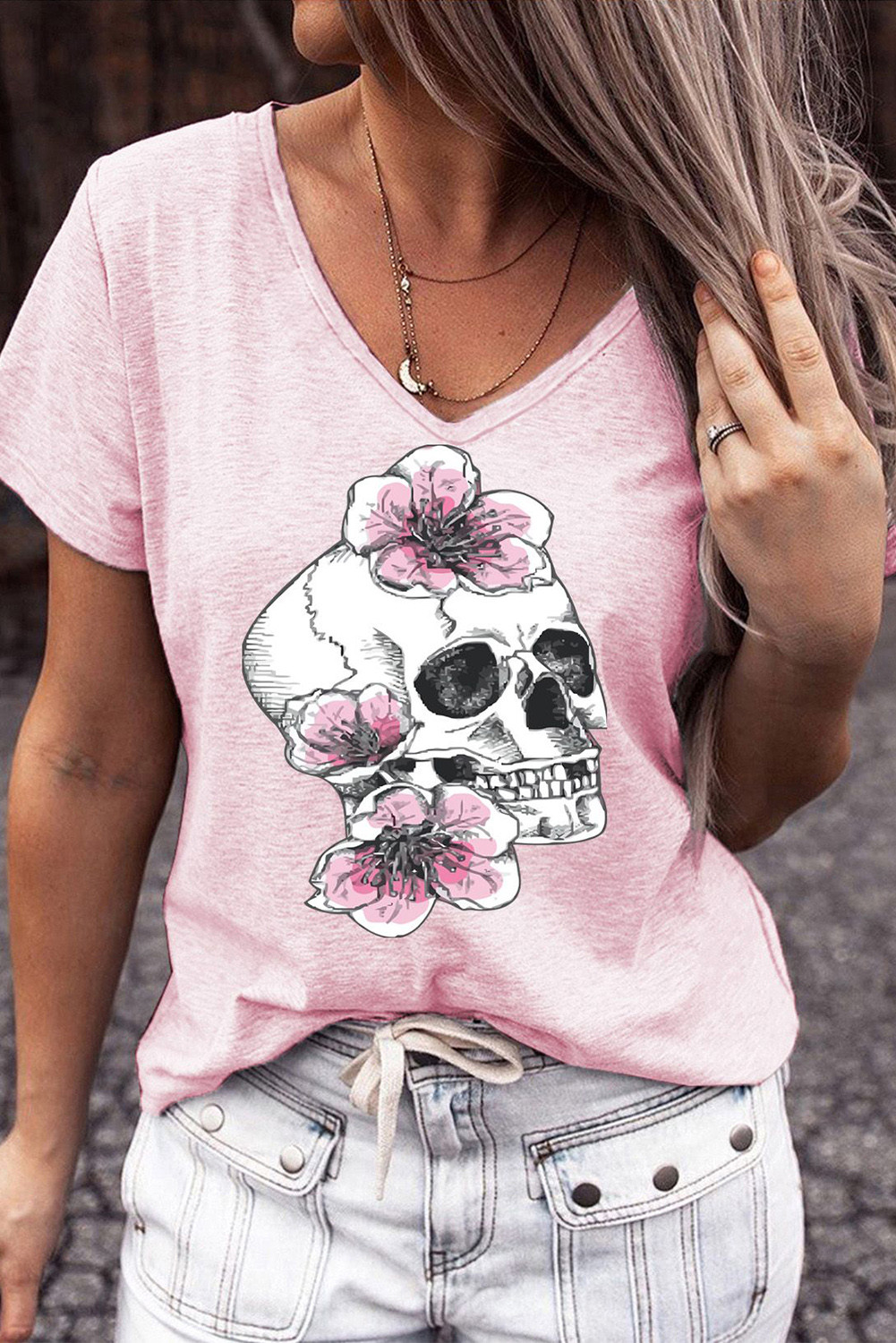 skull womens shirt