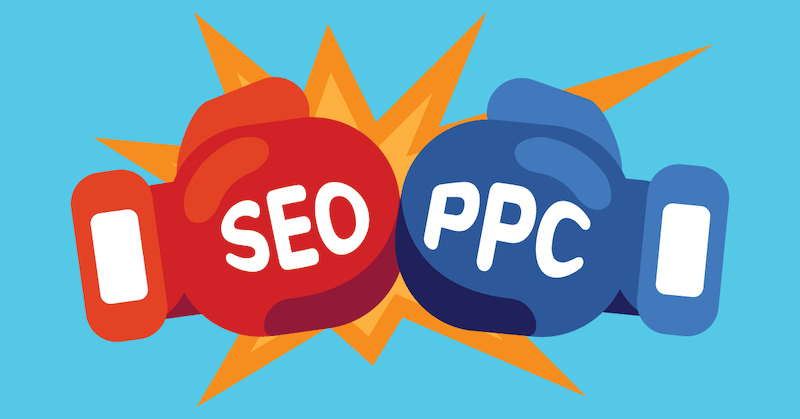 difference between SEO and PPC 
